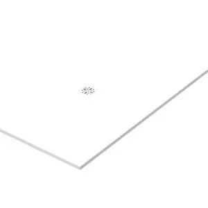 Receveur de douche - Zelos - Odyssea - Extra-plat - Blanc - L. 170 cm - l. 80 cm - ép 3 cm