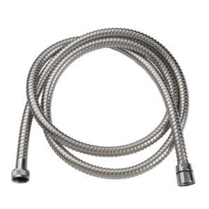 Flexible de douche double agrafage - Odyssea - Chromé - Ecrou libre - 1,25 m