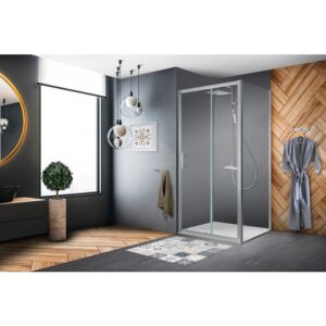 Paroi fixe pour pose en angle - Reflet-F - Odyssea - 100 x 200 cm