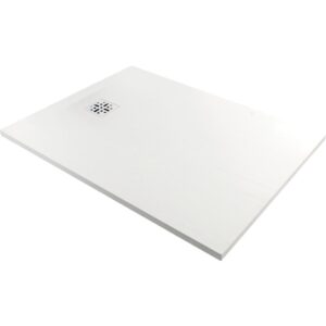 Receveur de douche - Zelos - Odyssea - Extra-plat - Blanc - L. 160 cm - l. 90 cm - ép 3 cm