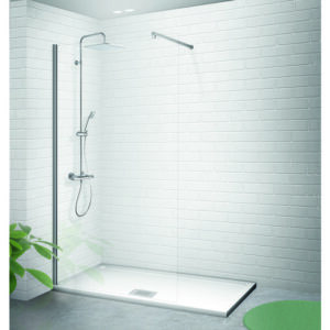 Paroi de douche fixe - Odyssea - Transparence-F - 110 x 200 cm