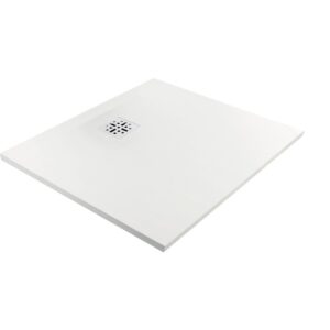 Receveur de douche - Zelos - Odyssea - Extra-plat - Blanc - L. 120 cm - l. 80 cm - ép 3 cm