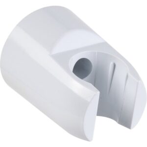 Image produit – Support de douchette blanc mural fixe – Odyssea (alt)