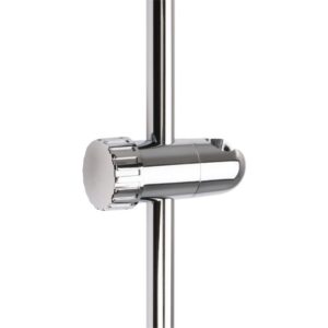Image produit – Curseur à molette chromé – Pour barre de douche Ø 19 mm – Odyssea (alt)