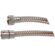 Image produit – Flexible double agrafage chromé écrou fixe – 1,5 m (alt)