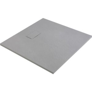 Image produit – Receveur de douche extra-plat effet pierre Gaïa (alt)