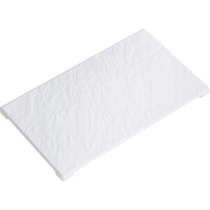 Image produit – Cache pour receveur de douche Odyssea – Blanc effet pierre (alt)