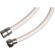 Image produit – Flexible de douche blanc lisse lisse – FF 1/2&Prime; – 1,5 m – Odyssea (alt)